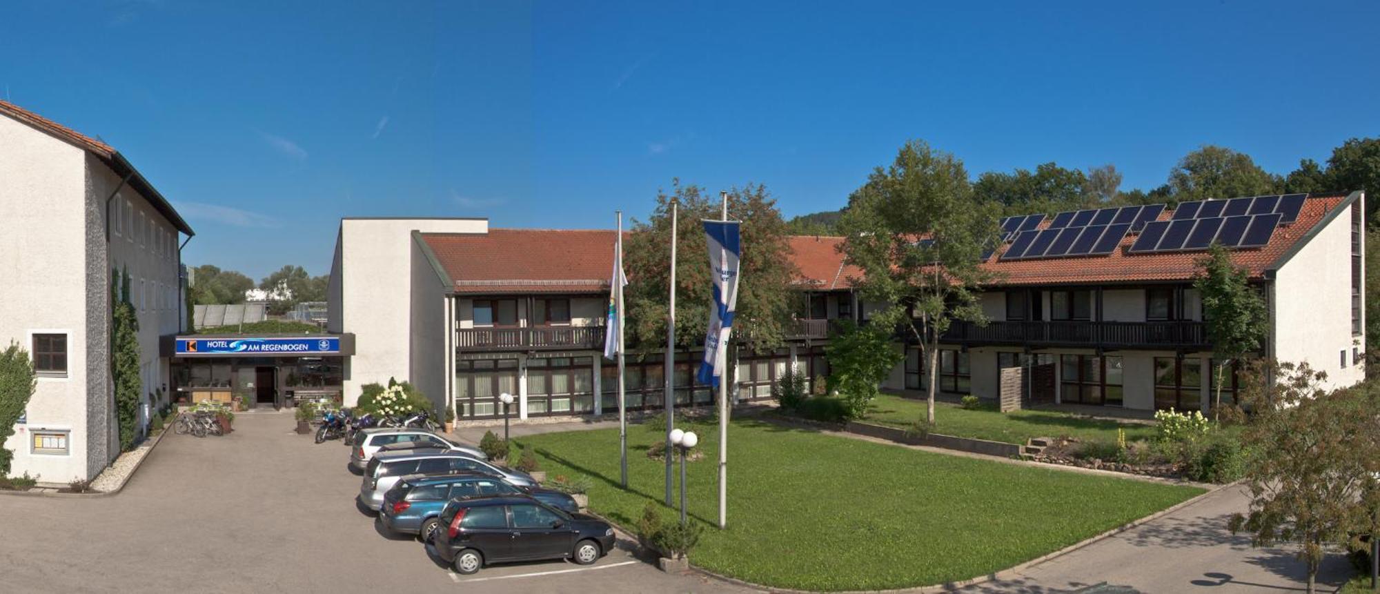 Hotel Am Regenbogen Cham Exterior foto